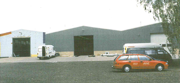 Uitbreiding productiehallen 1998