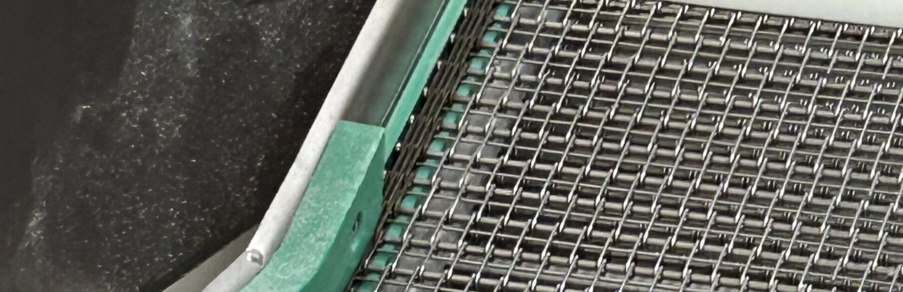 Geleiding meenemers grillenband