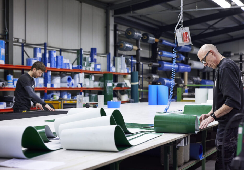 Medewerkers PVC hal